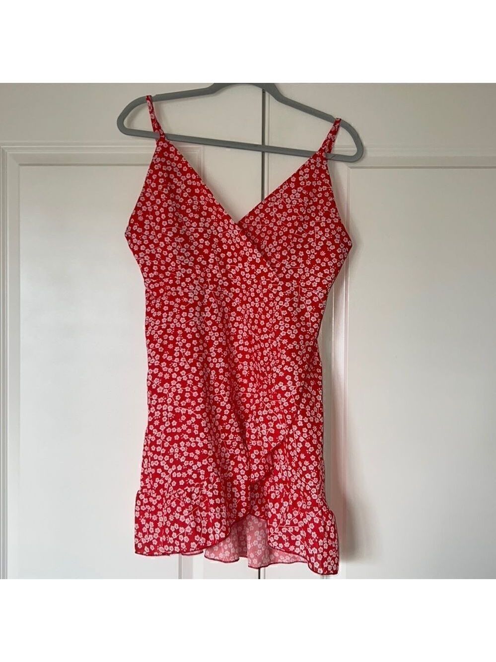 Ditsy Floral  Dress  w Adjustable Straps